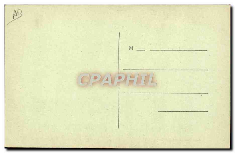 CPA Militaria Tank  — Rückseite