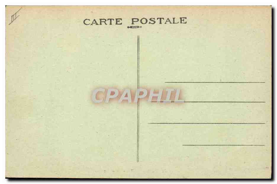 CPA Militaria Tank Camp de Mailly Tank en manoeuvre — Rückseite