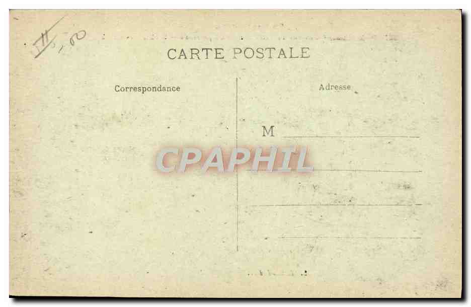 CPA Militaria Tank Champagne Tank allemand dans une tranchee  — Rückseite