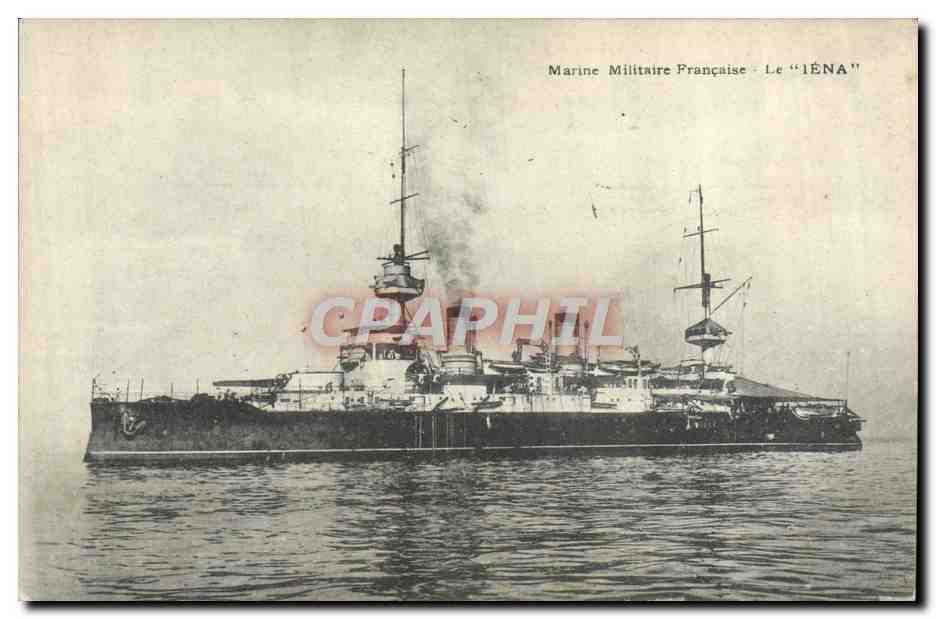 CPA Bateau Guerre Cuirasse d'escadre 
