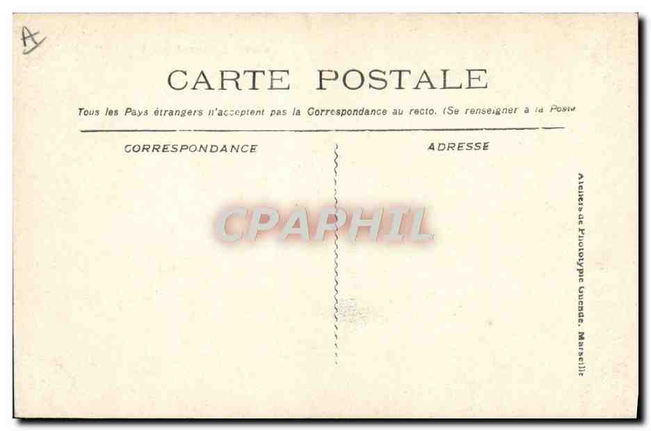 CPA Bateau Guerre Cuirasse d'escadre  — Verso