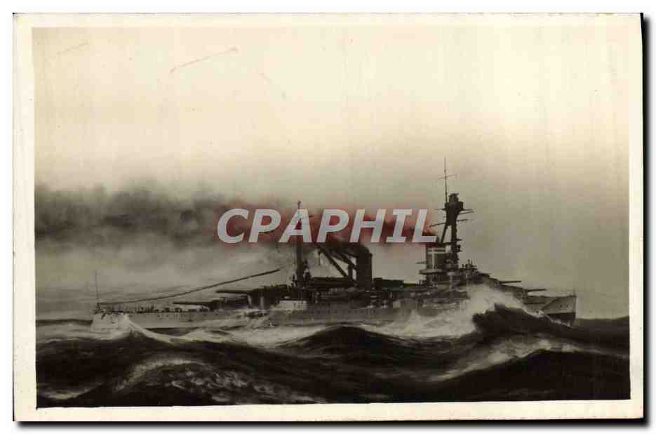 CPA Bateau Guerre 
