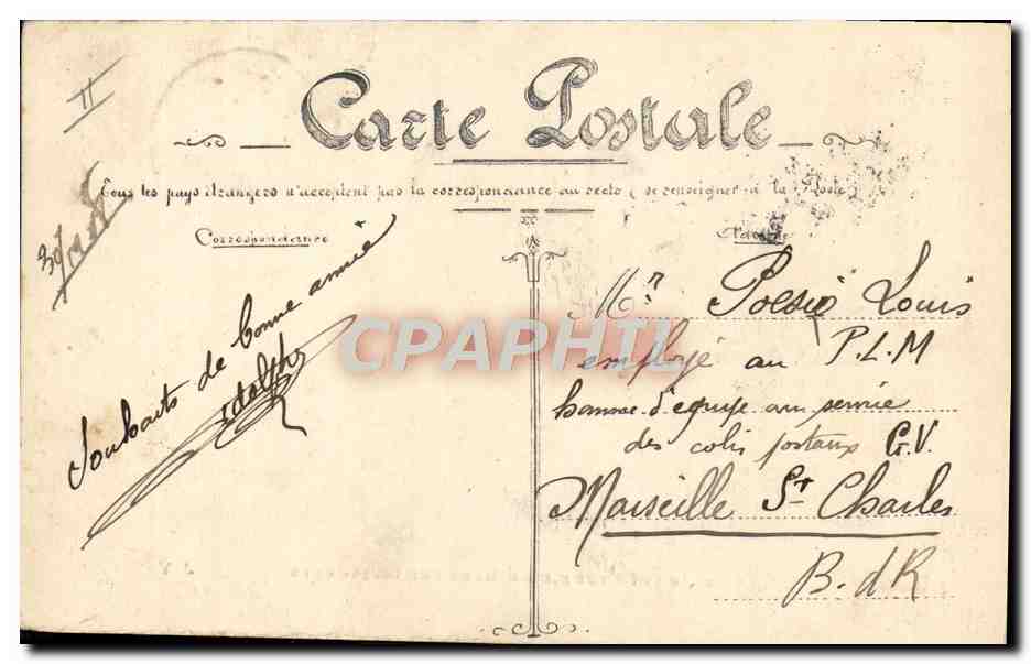 Toulon Le Quai, le petit rang, mouillage des torpilleurs — J.V. — n°41 — Reverso