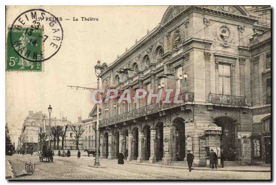 CPA Le theatre Reims