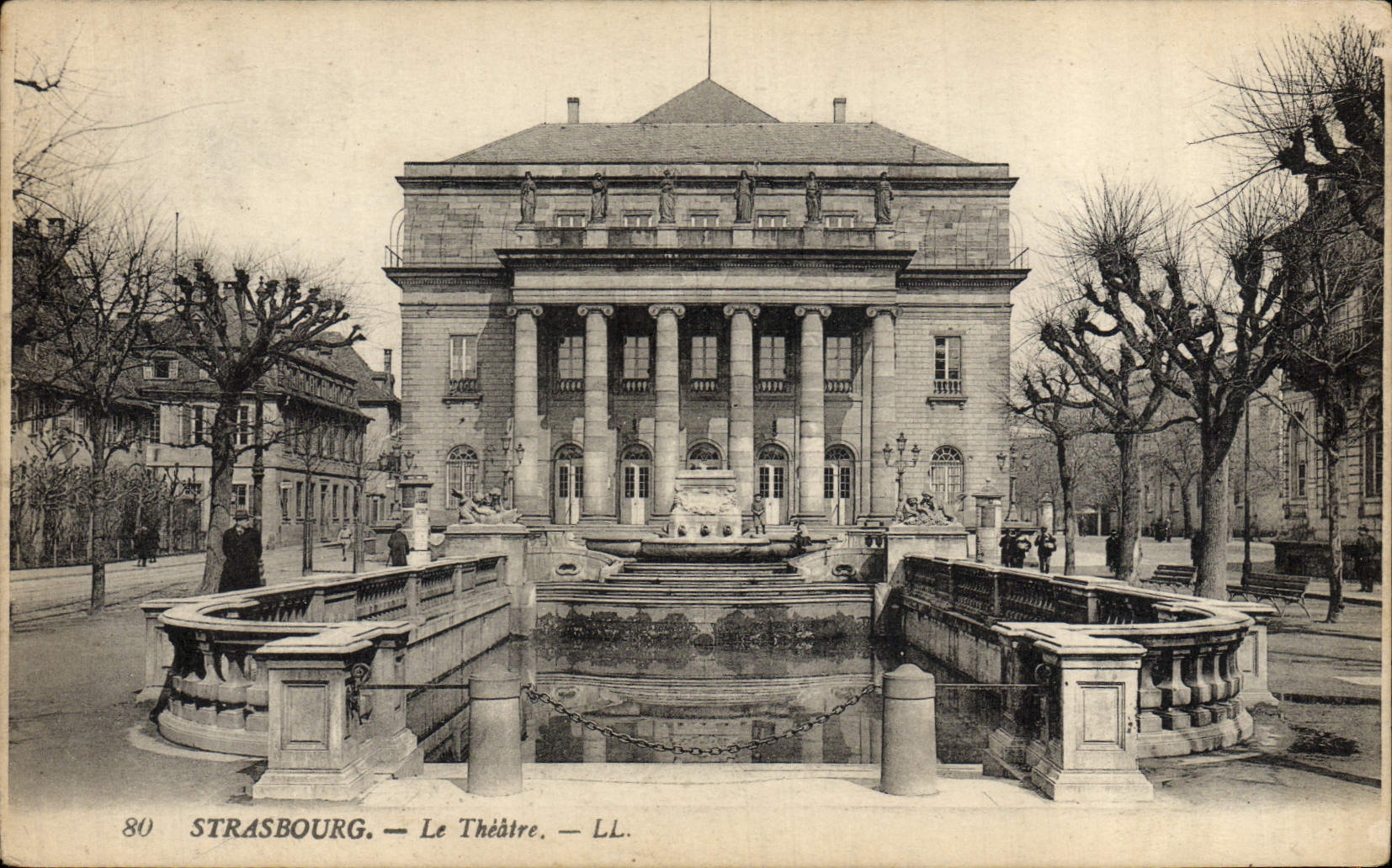 CPA Le theatre Strasbourg