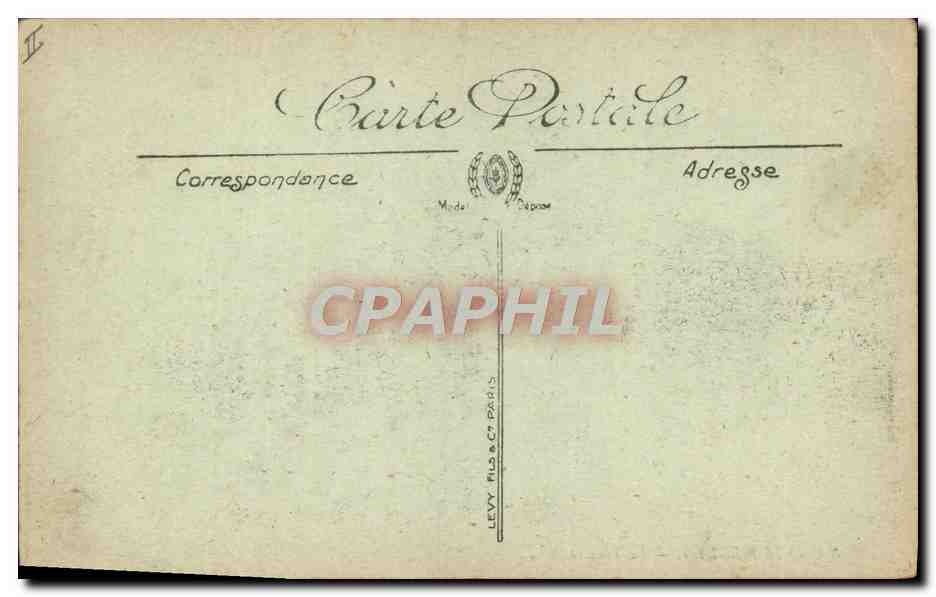 CPA Le theatre Strasbourg — Verso