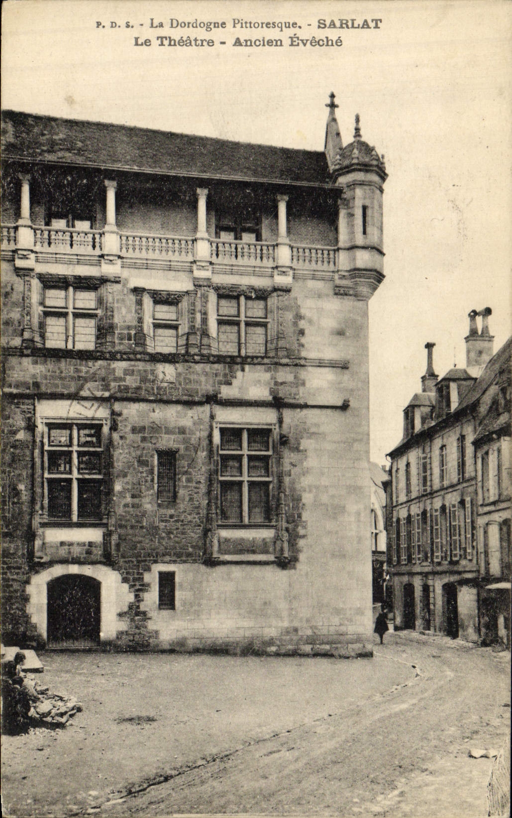 CPA Sarlat Le theatre Ancien eveche