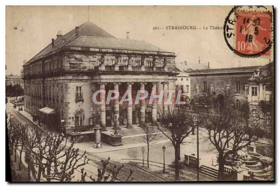 CPA Le theatre Strasbourg