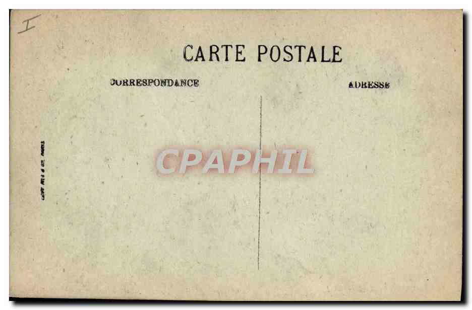 CPA Le theatre Sens — Verso