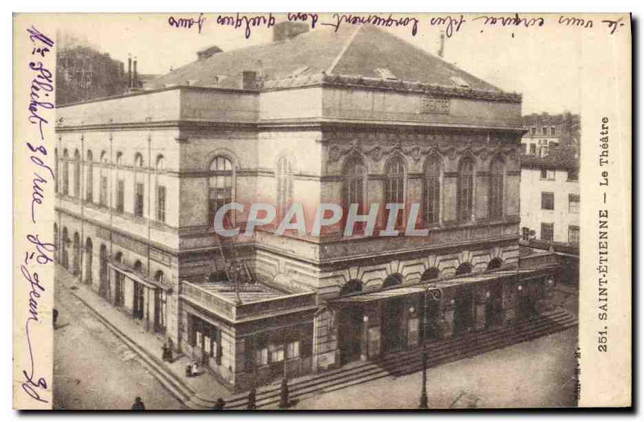CPA Le theatre Saint-Etienne 