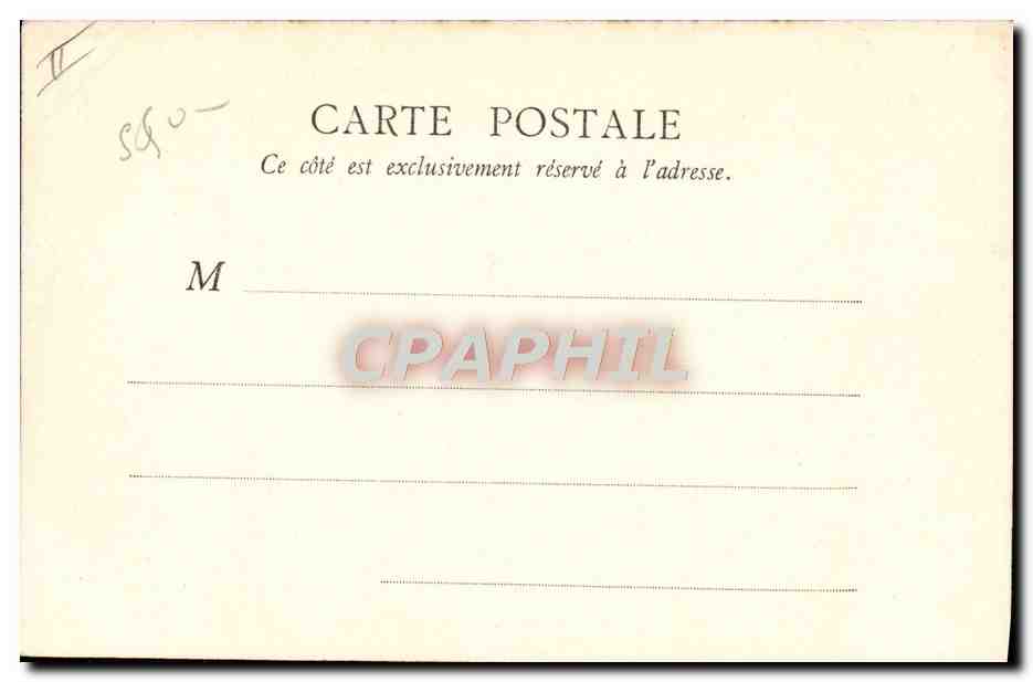 CPA Le theatre Saint Germain en Laye — Rückseite
