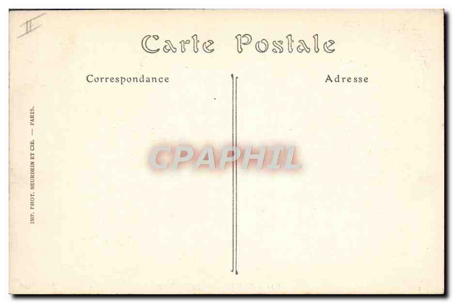 CPA Le theatre Saint-Brieuc — Verso