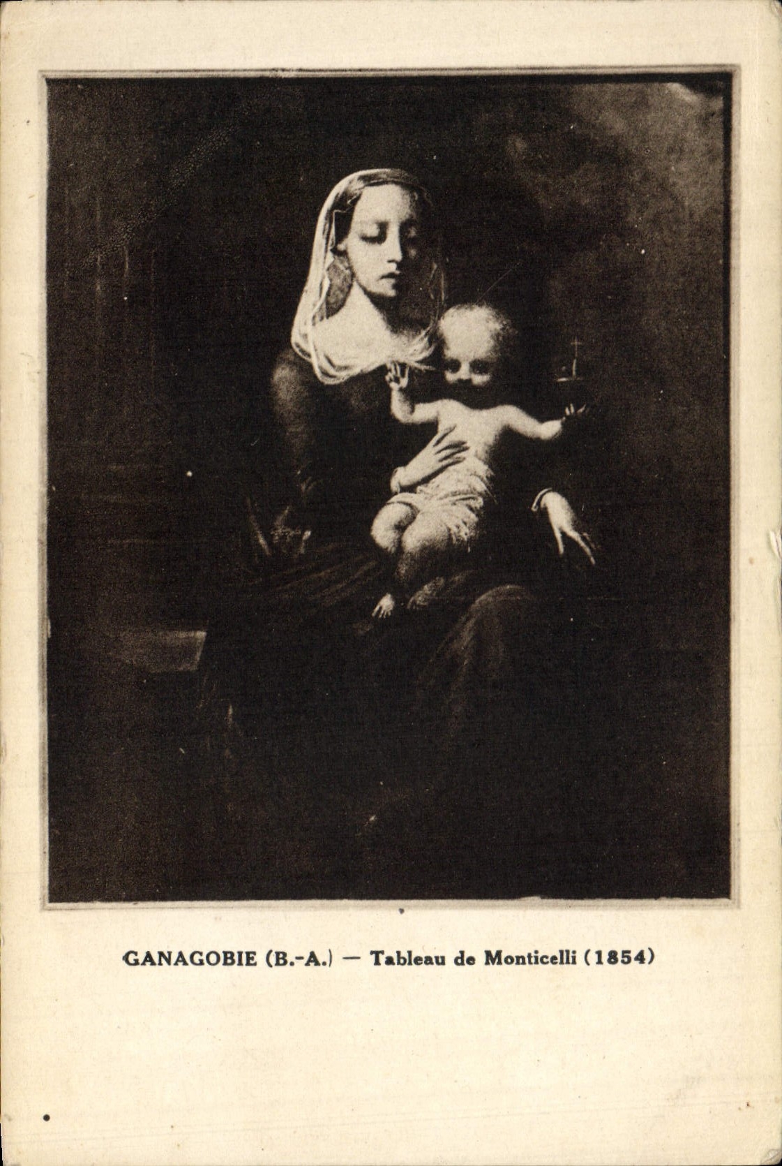 CPA Ganagobie Tableau de Monticelli