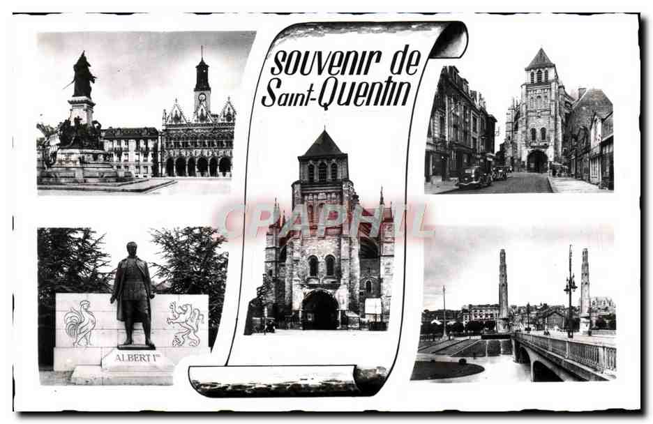Saint-Quentin — Souvenir de Saint-Quentin — Éditions A. Cigogne - Anverso