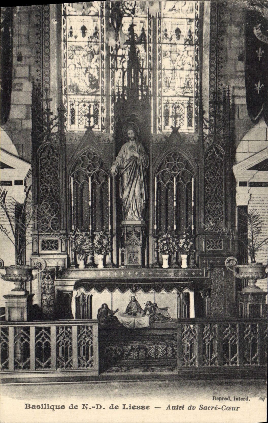 Basilika des Heiligen Herzens von Liesse — Altar des Heiligen Herzens — Reproduktion verboten