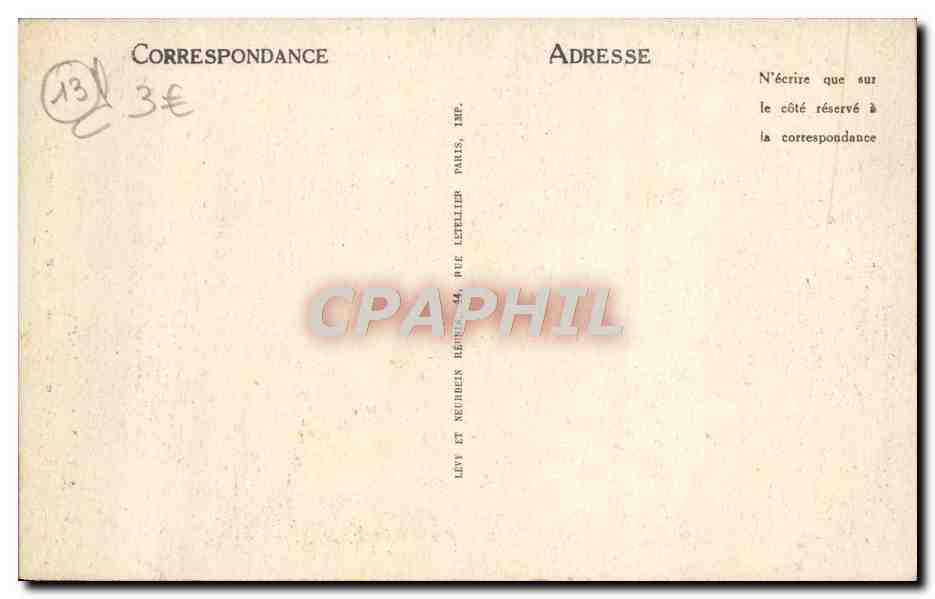 Aix-en-Provence — Cathédrale Saint-Sauveur, le Portail — L. P. Letellier, n°16 — Verso