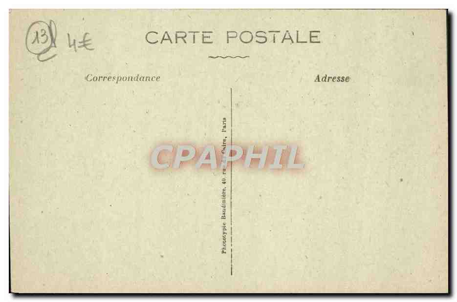 CPA Aix En Provence Cathedrale St Sauveur  — Rückseite