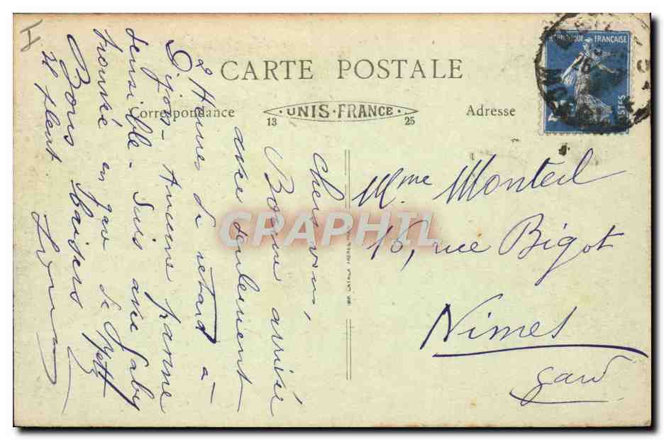 CPA Temple protestant Metz Eglise protestante et pont de la comedie — Rückseite