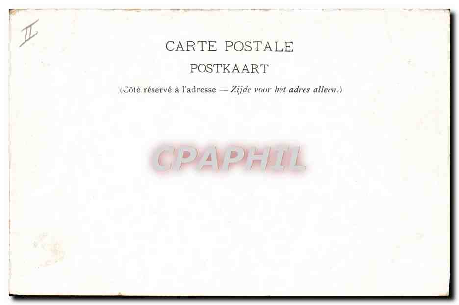 CPA Chocolat Cacao Wauters Freres Henri Wauters Gand Dans la vallee de la Muhl Boppard — Rückseite