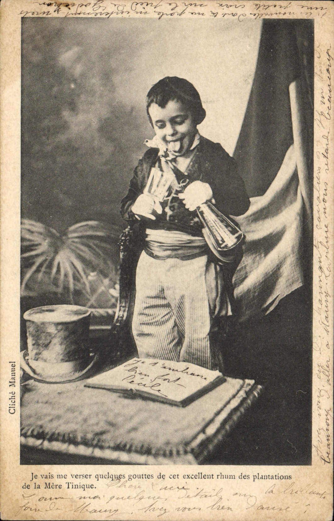 CPA Enfant Rhum