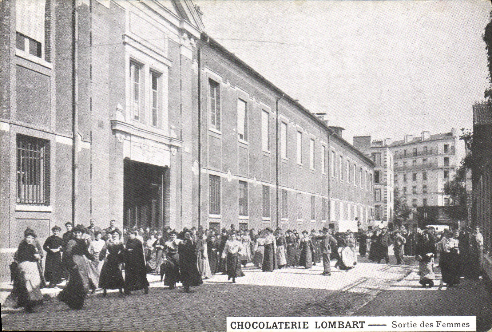 Chocolaterie Lombart — Sortie des Femmes — Chocolat Lombart, Paris