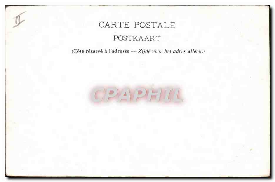 CPA Chocolat Cacao Wauters Freres Bords du Rhin Lorch Vue sur la Wisper — Rückseite