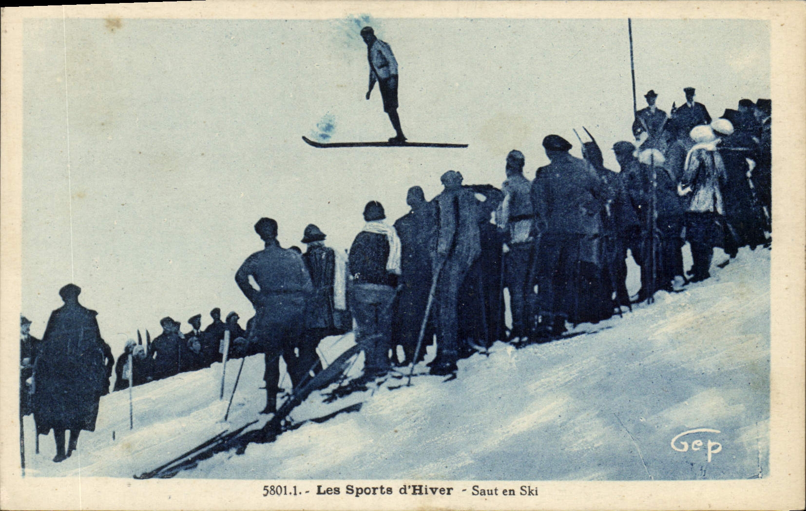 Saut en Ski — Les Sports d'Hiver — Gep