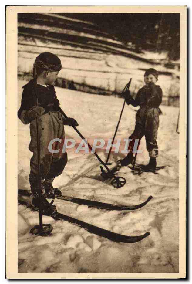 CPA Sports d'hiver Ski Montmin Paradis des enfants Grand Hotel