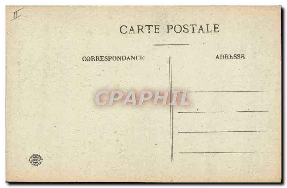 CPA Sports d'hiver Ski Skieurs Chasseurs alpins — Rückseite