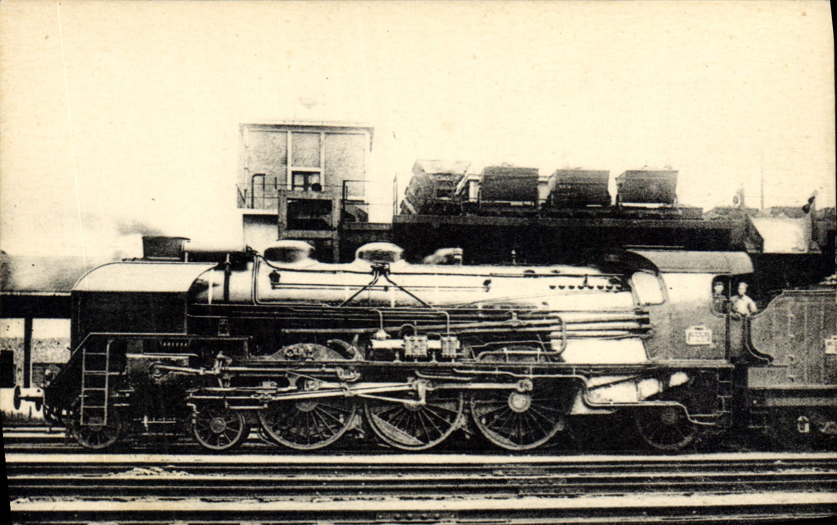 CPA Train Locomotive Machine 231 C 17