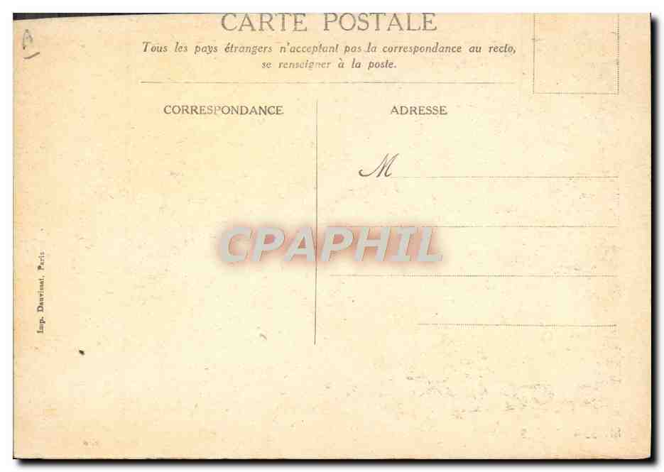 CPA Bateau Messageries Maritimes La porte de Damas a Jerusalem  — Rückseite