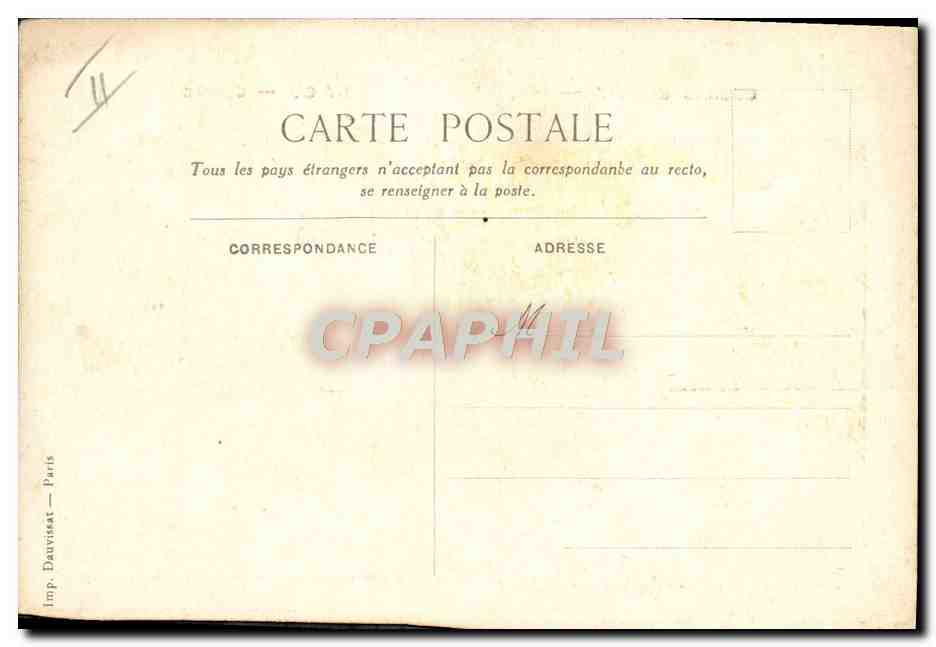 CPA Bateau Messageries Maritimes Entree de la ville interdite a Pekin Chine China — Rückseite