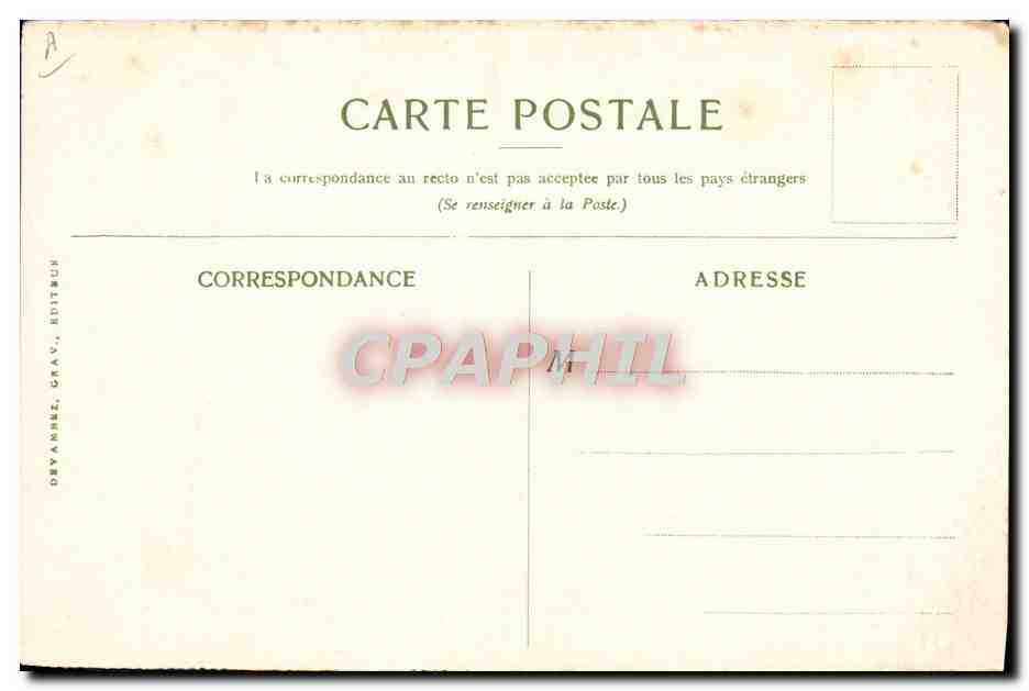 Cabaña indígena (país Kikuyu), vía Mombasa — Compañía de las Messagerías Marítimas — Basado en el cuadro de M. Maurice LEVIS — Reverso