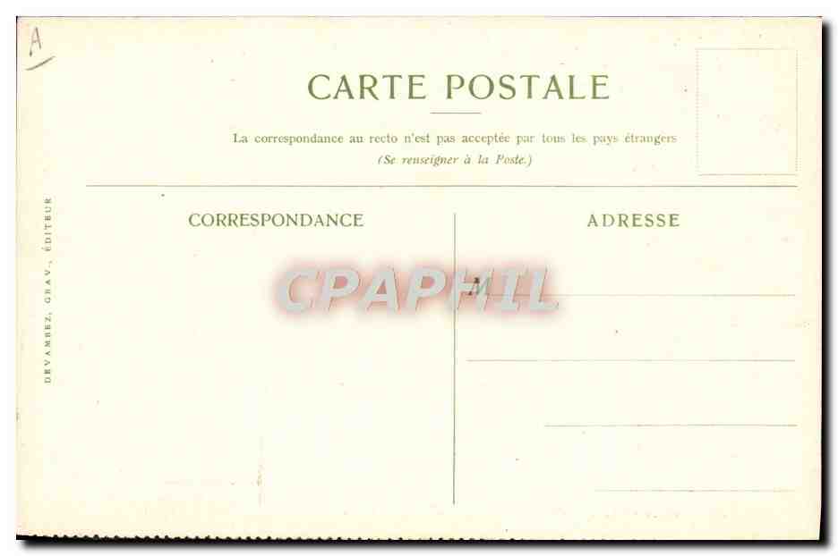 Dagon Pagoda — Rangoon — Compagnie des Messageries Maritimes — Verso