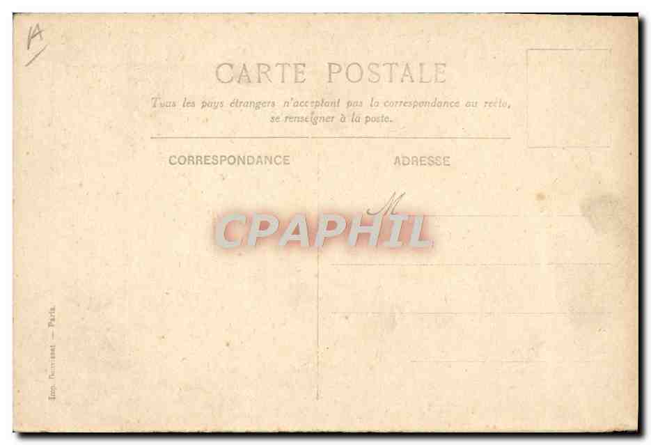 CPA Bateau Messageries Maritimes Un aspect des ruines d'Angkor  — Rückseite