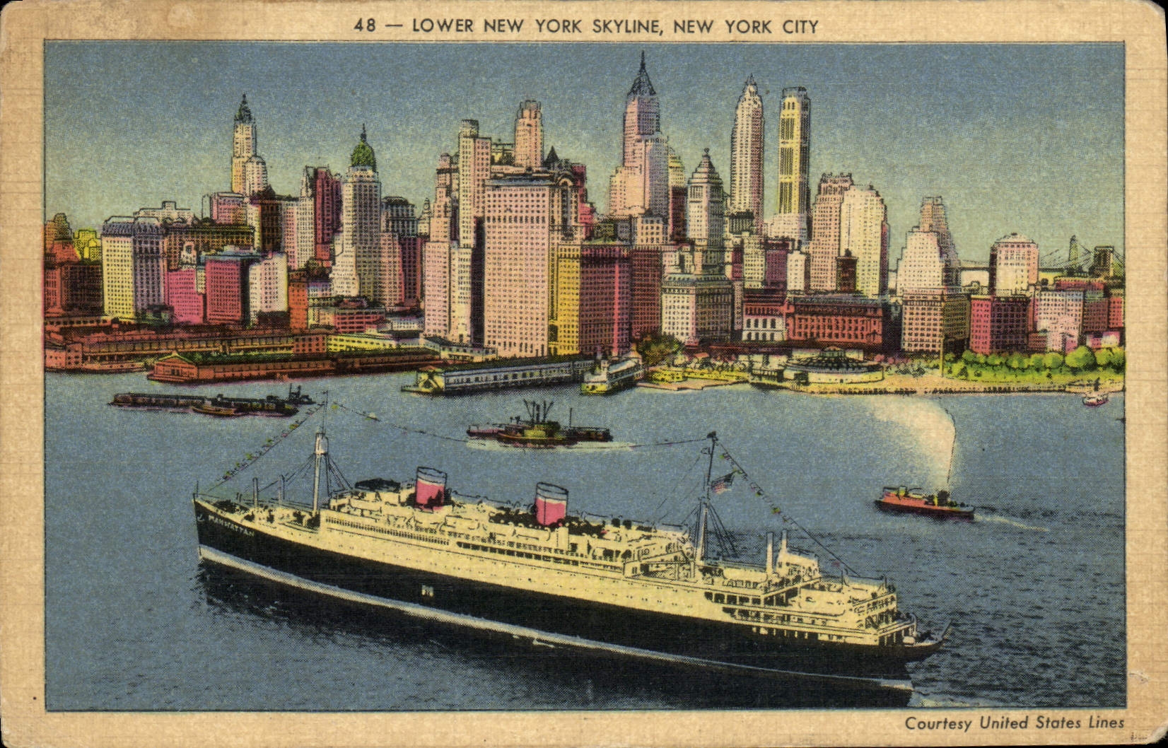 CPA Bateau Lower New York 