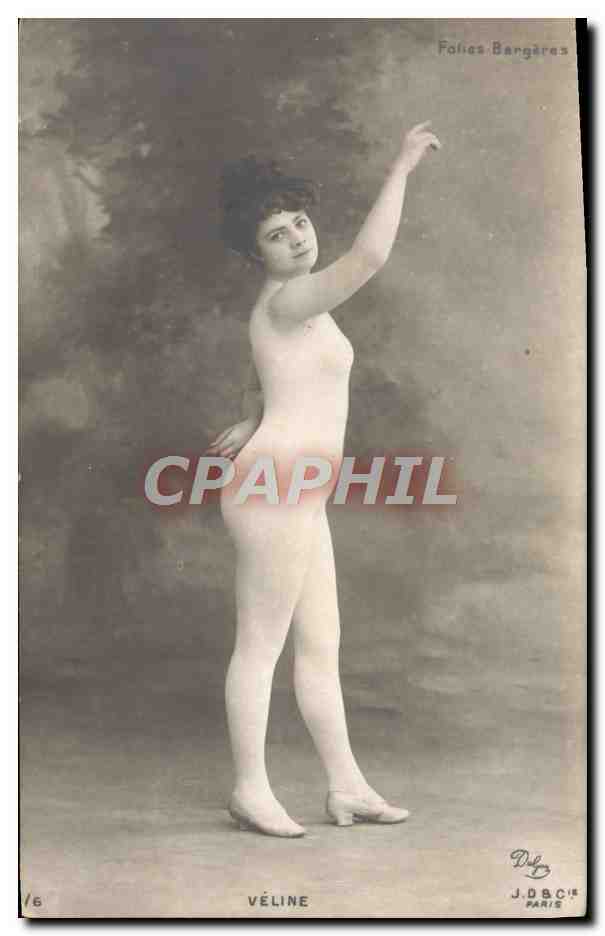 Véline — Danseuse nue — Folies Bergères, J.D.B.C. Paris