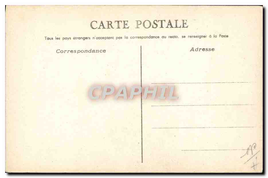 CPA Nu erotique Femme — Verso