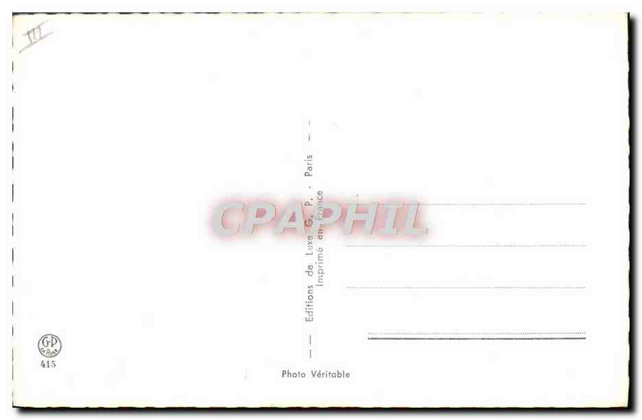 Mujer desnuda — pose sensual — Éditions de Luxa G.P., París, n° 415 — Reverso