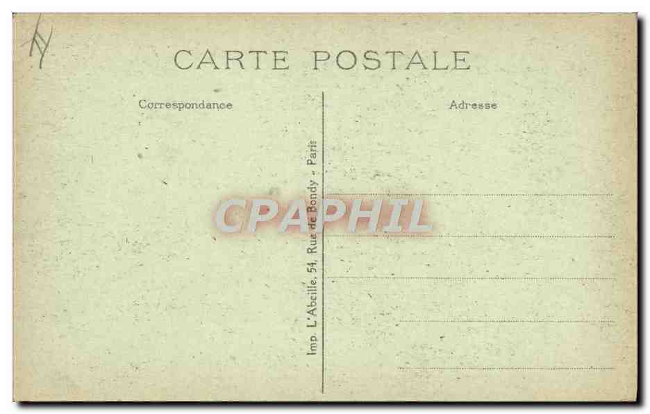 PARIS — Les Fêtes de la Victoire — 14 Juillet 1919 — Le Défilé des Tanks — Reverso