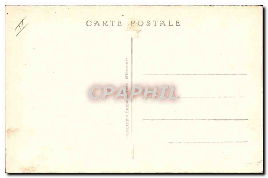 CPA Militaria Tank Camp de Mailly Dans les taillis du camp — Rückseite