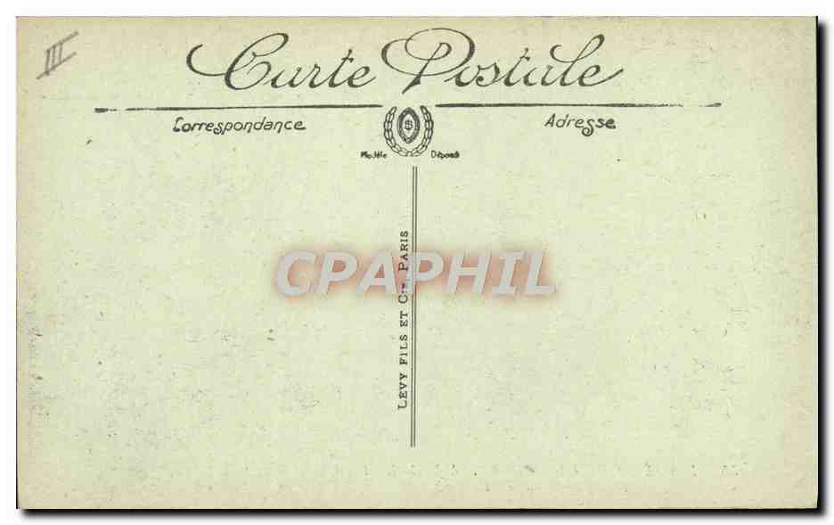 CPA Militaria Tank Fetes de la Victoire 14 juillet 1919 Les auto mitrailleuses — Rückseite
