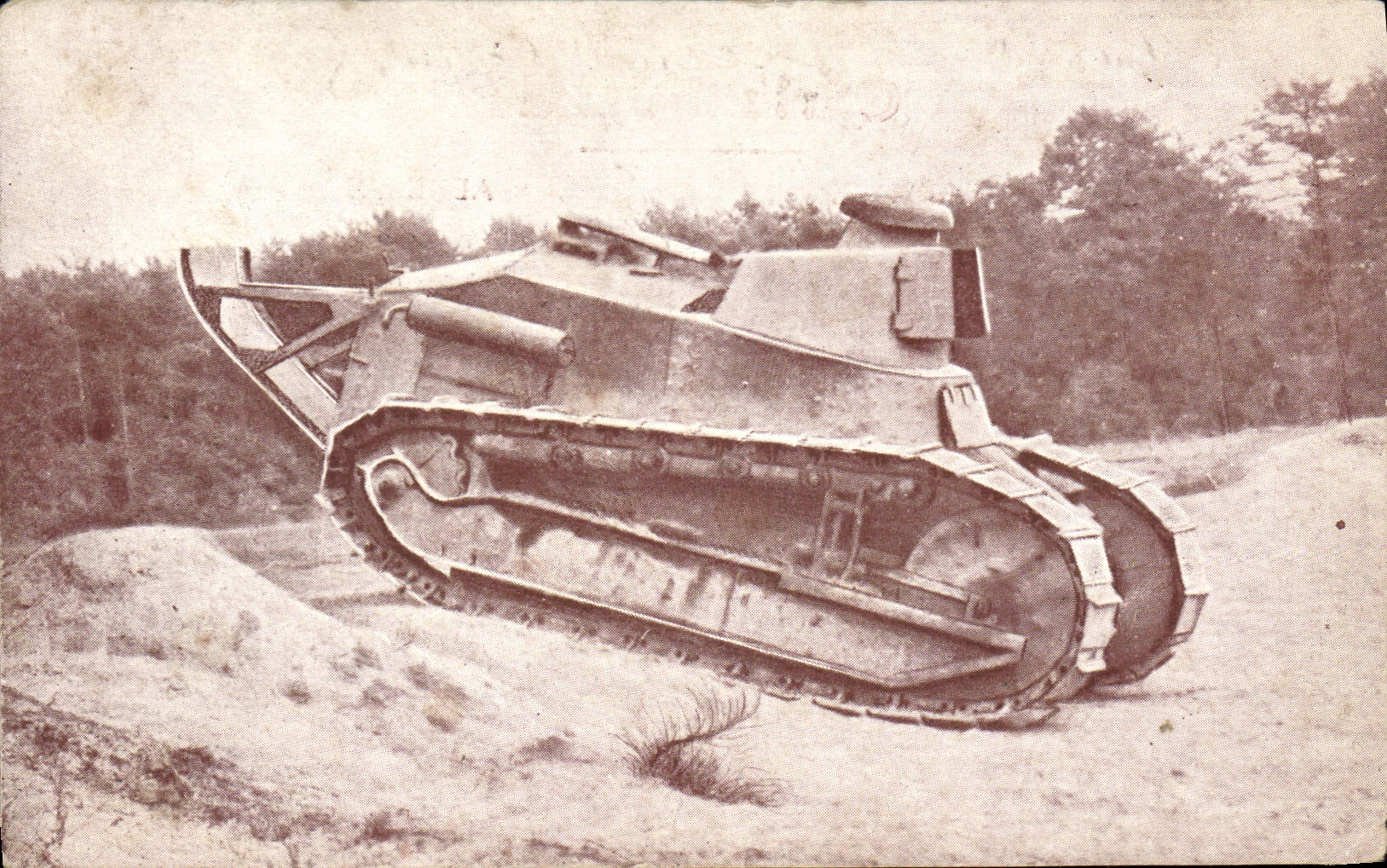 CPA Militaria Tank 