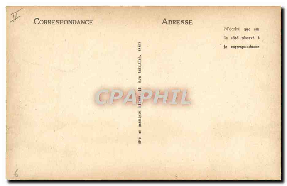 CPA Bateau Guerre  — Verso
