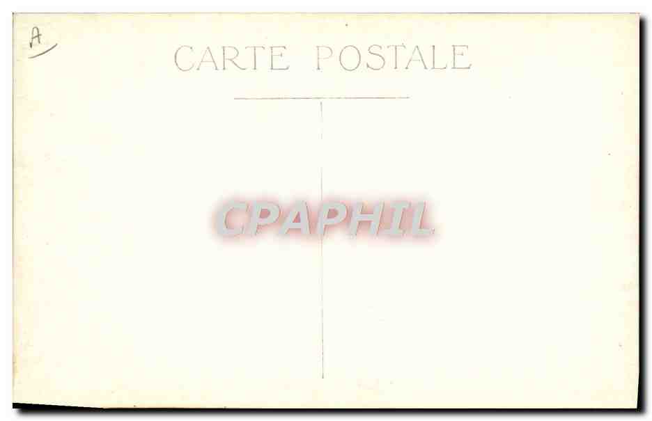 CPA Bateau Guerre  — Verso