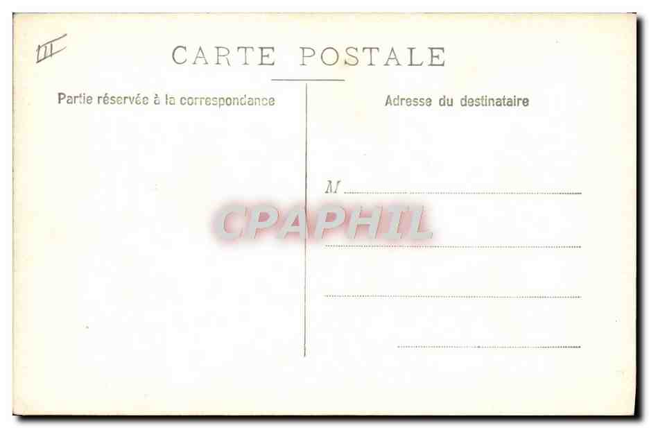 CPA Bateau Guerre  — Verso