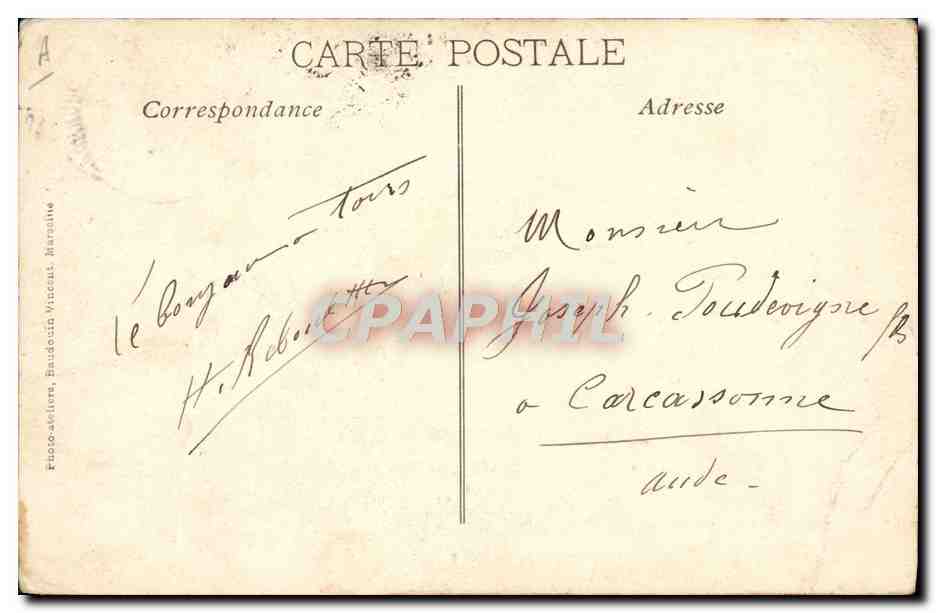 Iéna — Enlèvement des cadavres — Éditeur Fuso-Atelier, Baudouin Vincent, Marseille — Verso