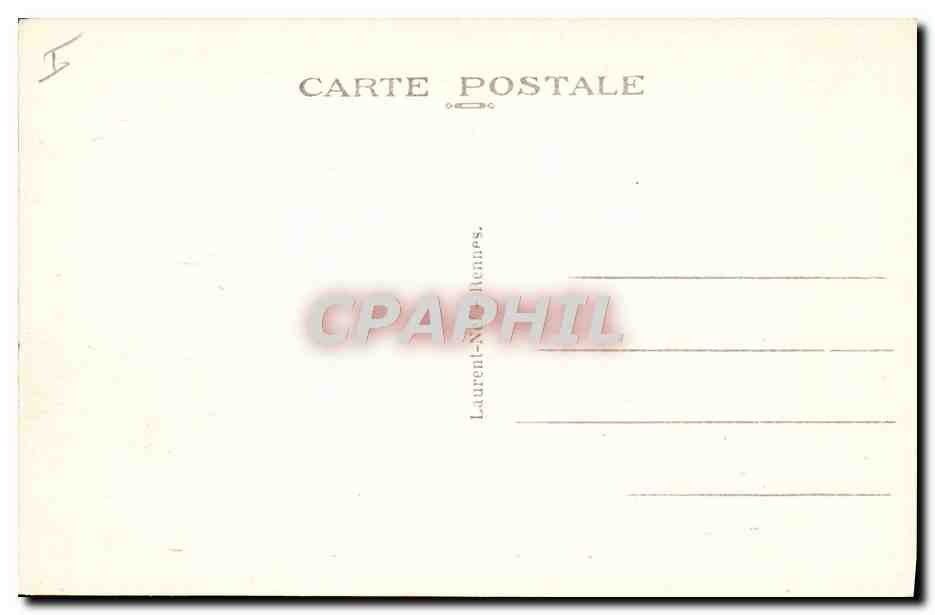 CPA Bateau Guerre Lorient Le port de guerre et la grue de 150 tonnes — Verso