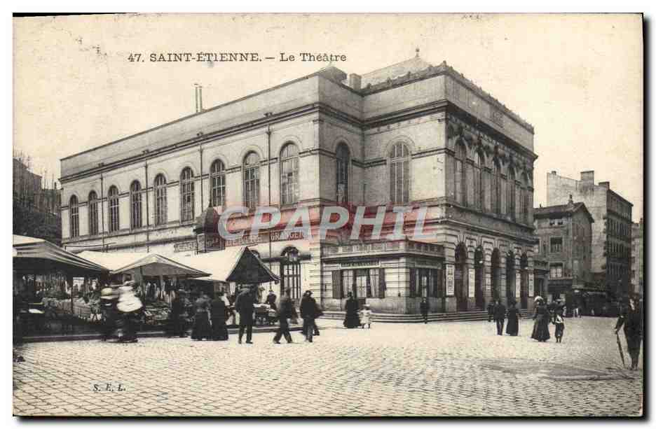 CPA Le theatre Saint-Etienne