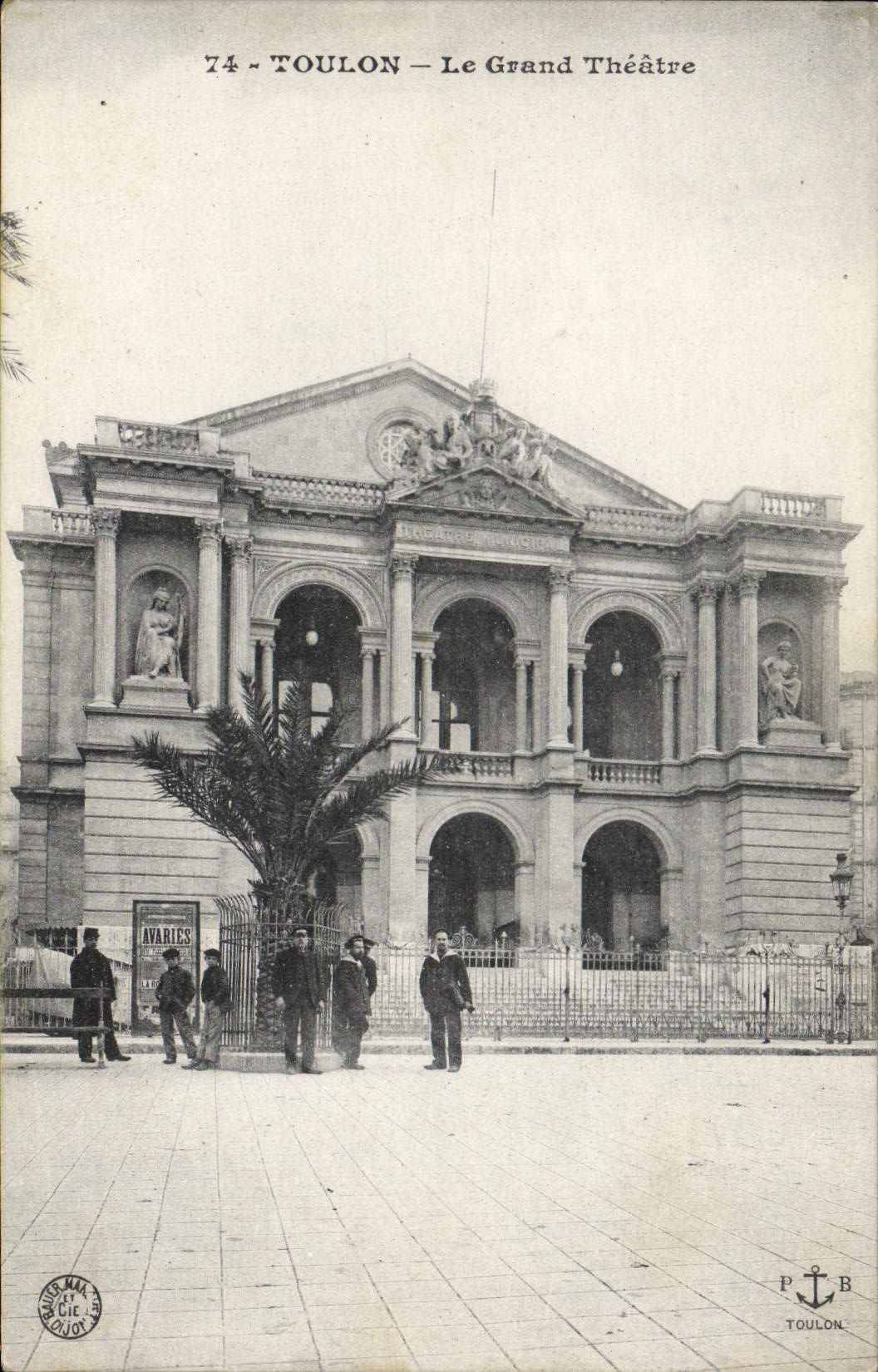 CPA Le grand theatre Toulon